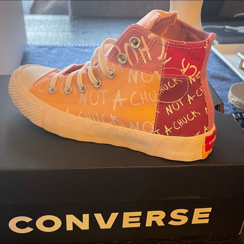 Brand new pink converse